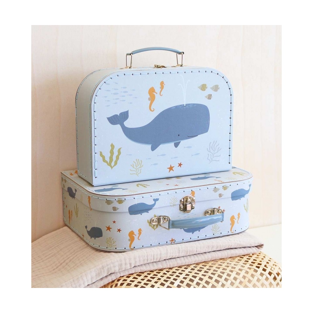 Köfferchen, 2er Set, Ozean