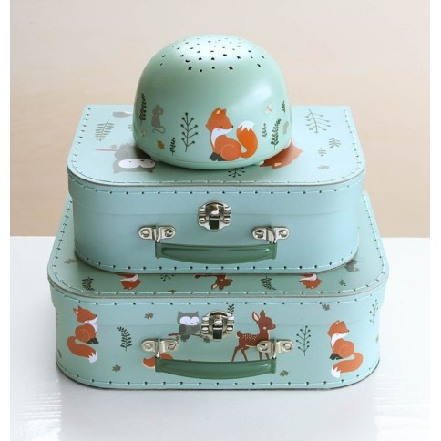 Köfferchen, 2er Set, Waldfreunde
