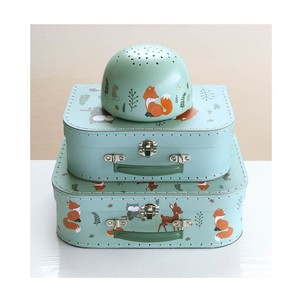 Köfferchen, 2er Set, Waldfreunde