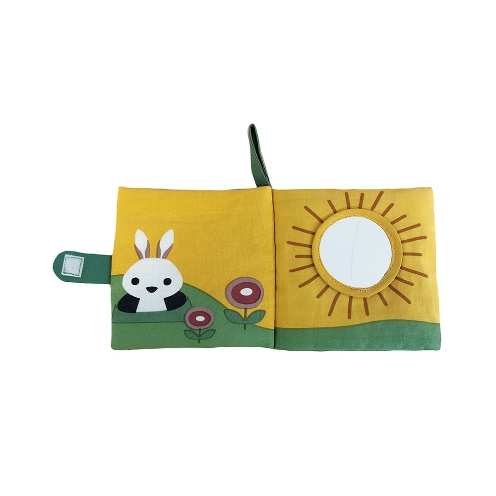 Franck & Fischer Stoffbuch Hase, Rabbits Day
