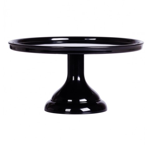 Tortenplatte klein, Schwarz