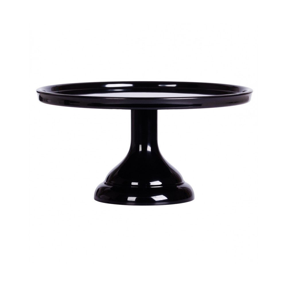 Tortenplatte klein, Schwarz