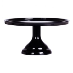 Tortenplatte klein, Schwarz