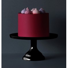 Tortenplatte klein, Schwarz