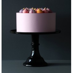 Tortenplatte gross, Schwarz