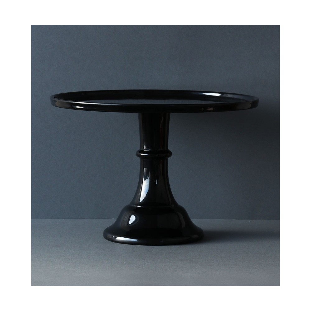 Tortenplatte gross, Schwarz