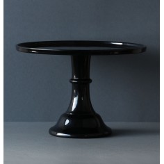 Tortenplatte gross, Schwarz