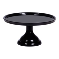 Tortenplatte gross, Schwarz