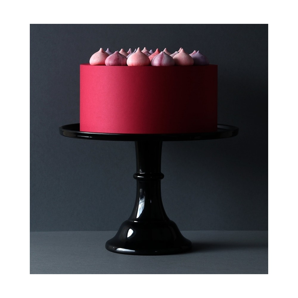 Tortenplatte gross, Schwarz