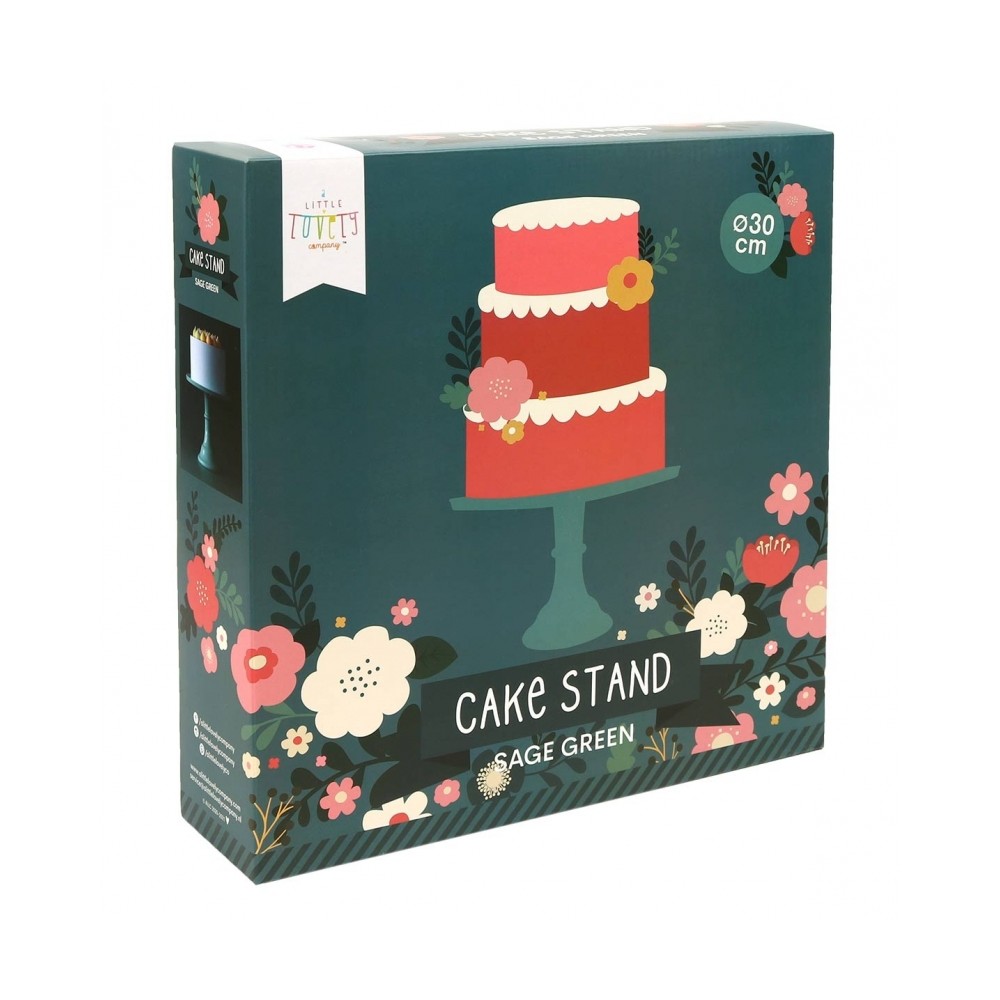 Tortenplatte gross, Salbei