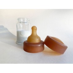 Hevea Ersatzsauger für Babyfläschchen mit weitem Hals, 0-3 Mon.