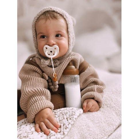 Hevea Ersatzsauger für Babyfläschchen mit weitem Hals, 0-3 Mon.