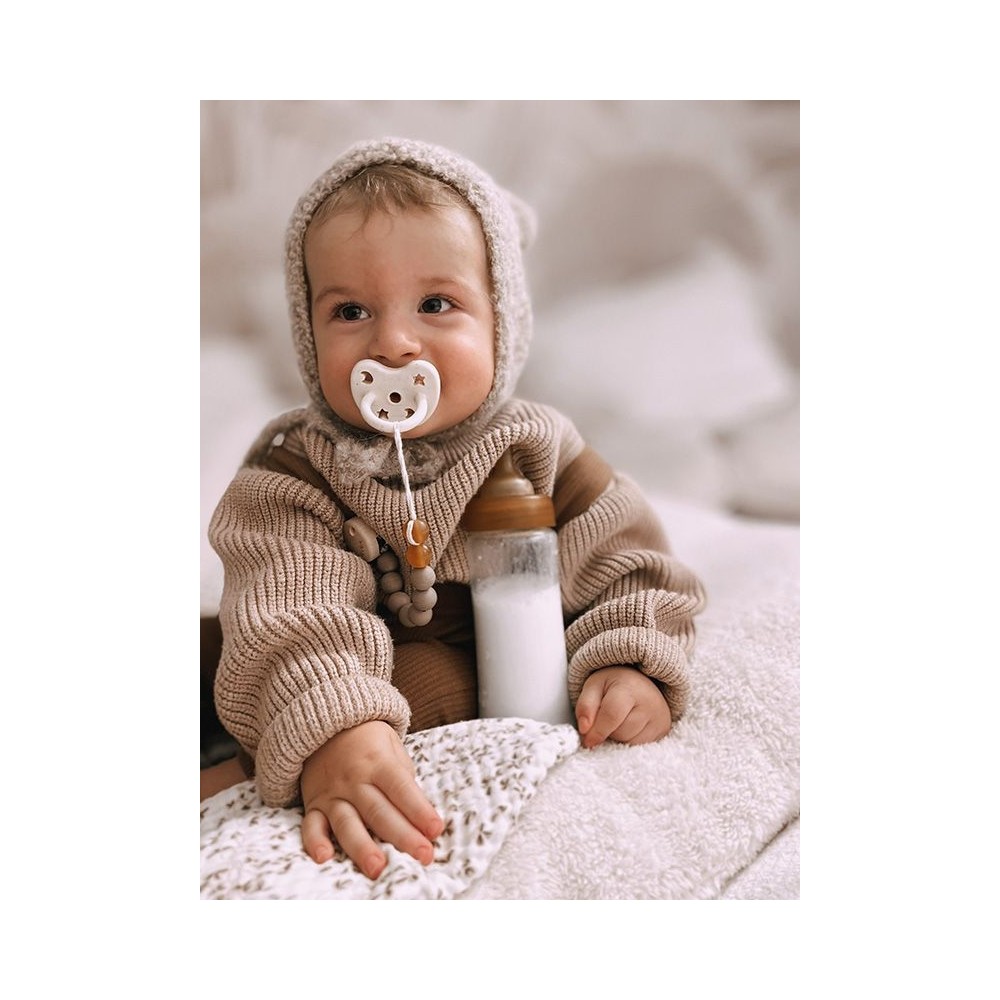 Hevea Ersatzsauger für Babyfläschchen mit weitem Hals, 0-3 Mon.