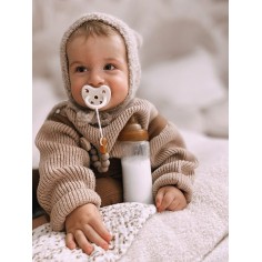 Hevea Ersatzsauger für Babyfläschchen mit weitem Hals, 0-3 Mon.