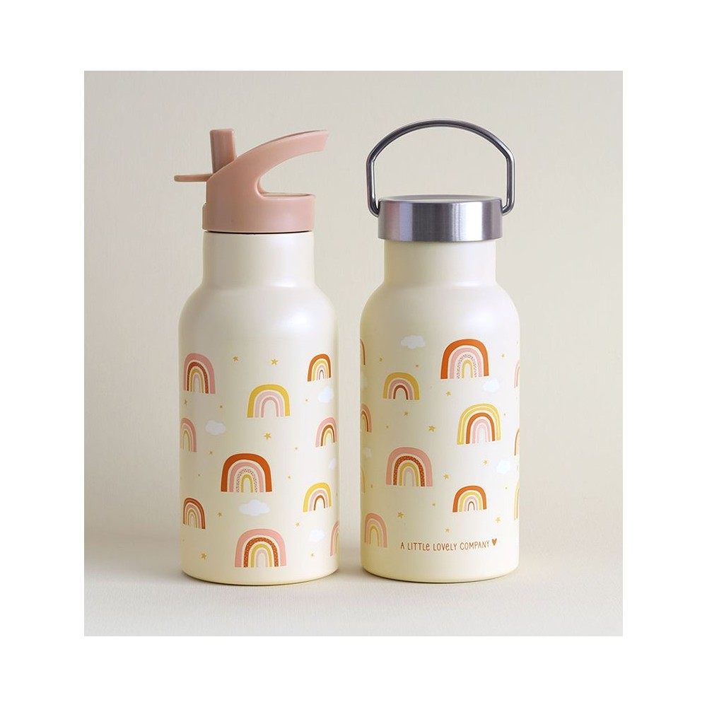 Edelstahl Trinkflasche - Regenbogen (350 ml)