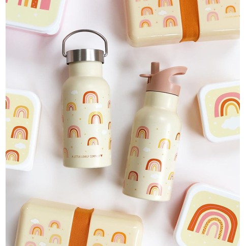 Edelstahl Trinkflasche - Regenbogen (350 ml)