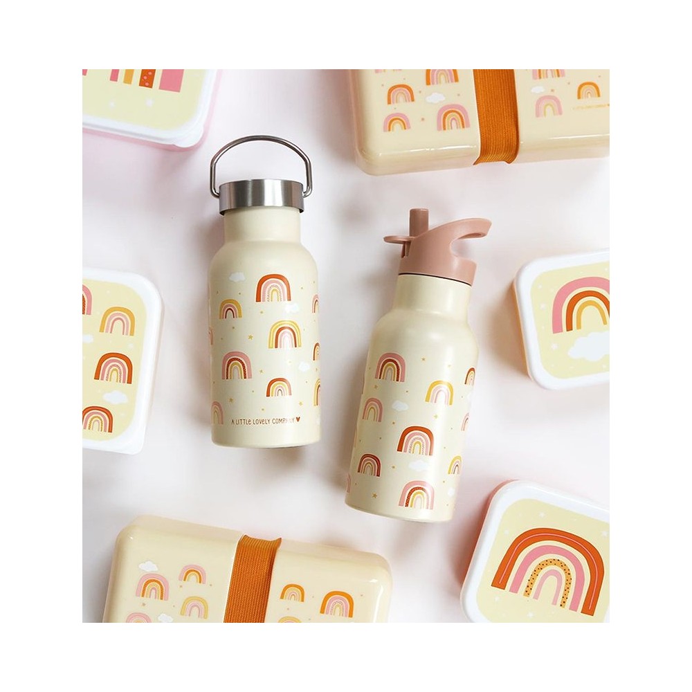 Edelstahl Trinkflasche - Regenbogen (350 ml)