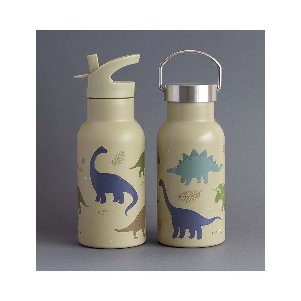 Edelstahl Trinkflasche - Dinosaurier (350 ml)
