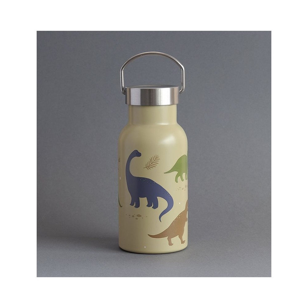 Edelstahl Trinkflasche - Dinosaurier (350 ml)