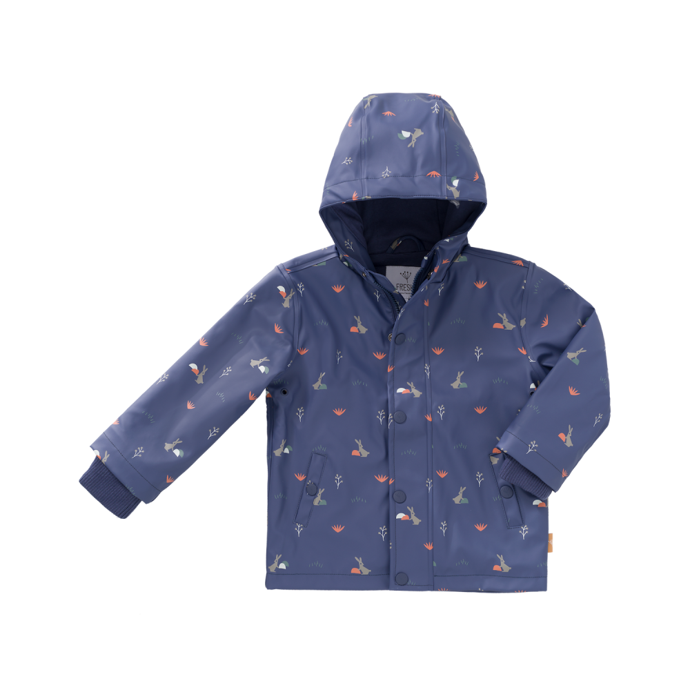 Fresk Regenjacke, Kaninchen Indigo