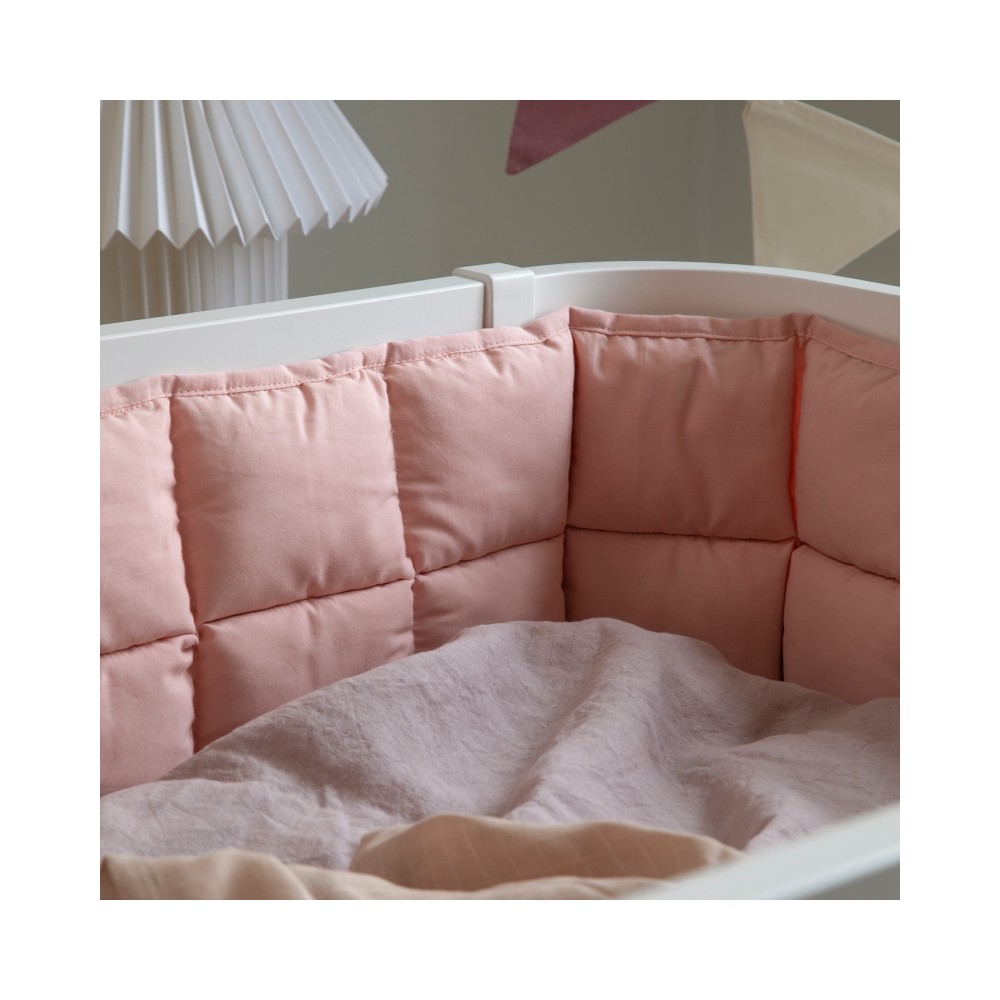 Sebra Bettnestchen mit Kapok Füllung, Blossom Pink