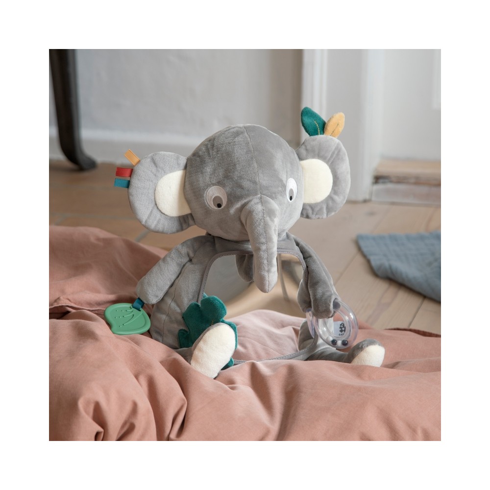 Sebra Aktivitätsspielzeug, Finley der Elefant