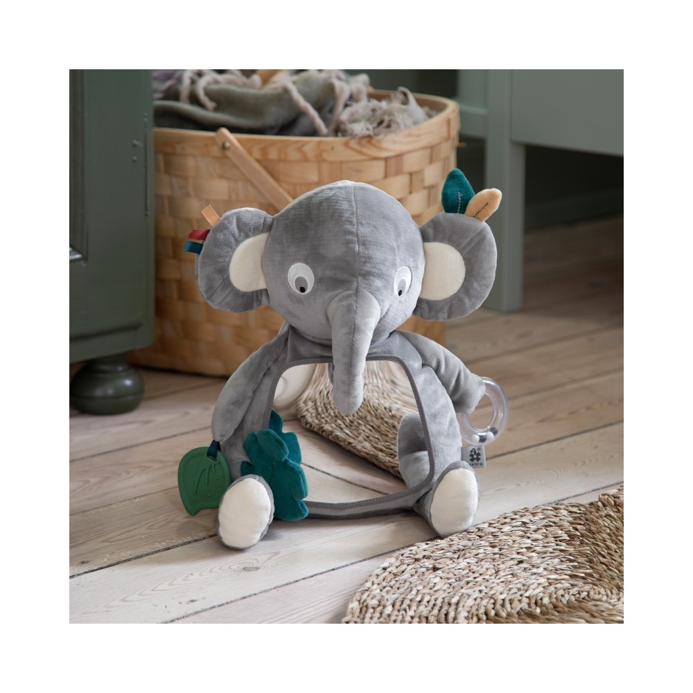 Sebra Aktivitätsspielzeug, Finley der Elefant