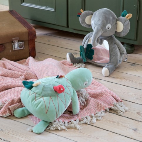 Sebra Aktivitätsspielzeug, Finley der Elefant