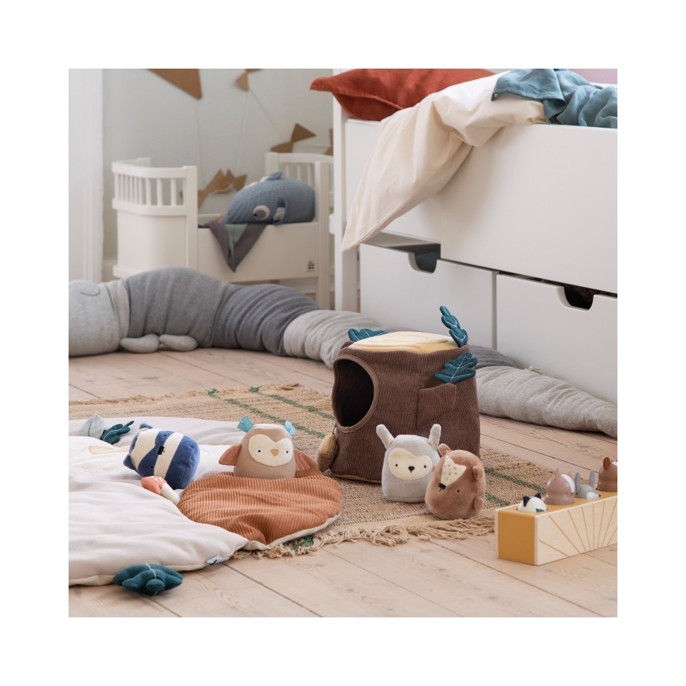 Sebra Aktivitätsspielzeug, Versteckspiel, Baumstumpf