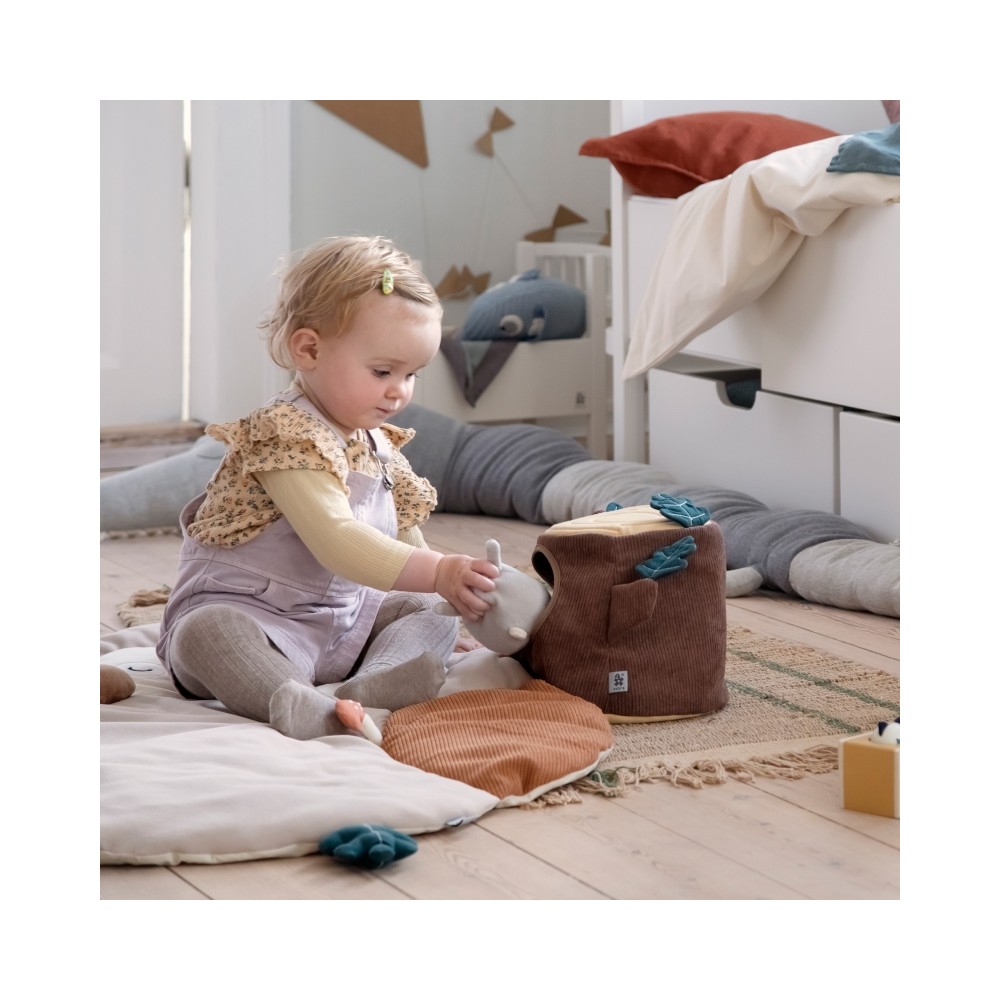 Sebra Aktivitätsspielzeug, Versteckspiel, Baumstumpf