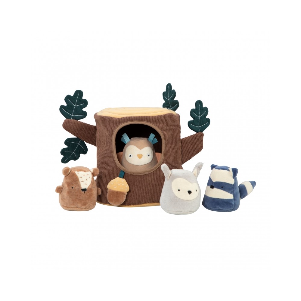 Sebra Aktivitätsspielzeug, Versteckspiel, Baumstumpf