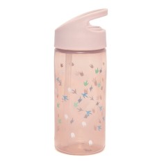 Strohhalm-Flasche, Dino Fussabdrücke