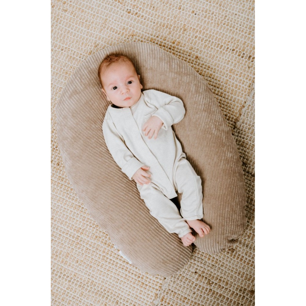 Babys only Strampler Melange, warm linen