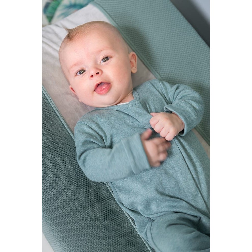 Babys only Strampler Melange, stonegreen