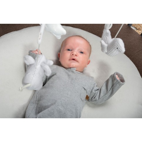 Babys only Strampler Melange, grau