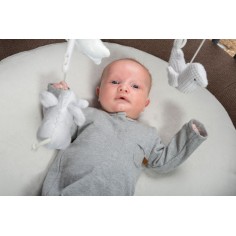 Babys only Strampler Melange, grau