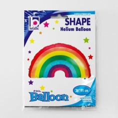 Folienballon Regenbogen, 90cm