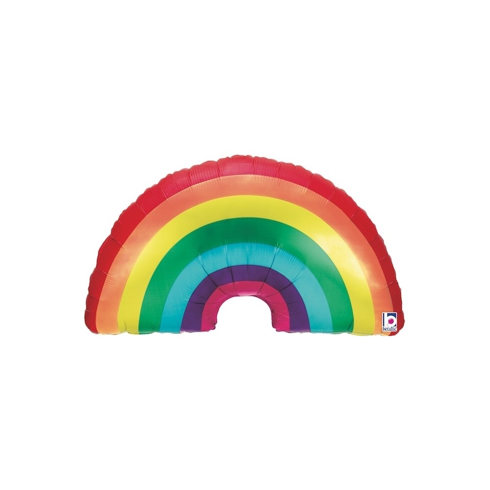 Folienballon Regenbogen, 90cm