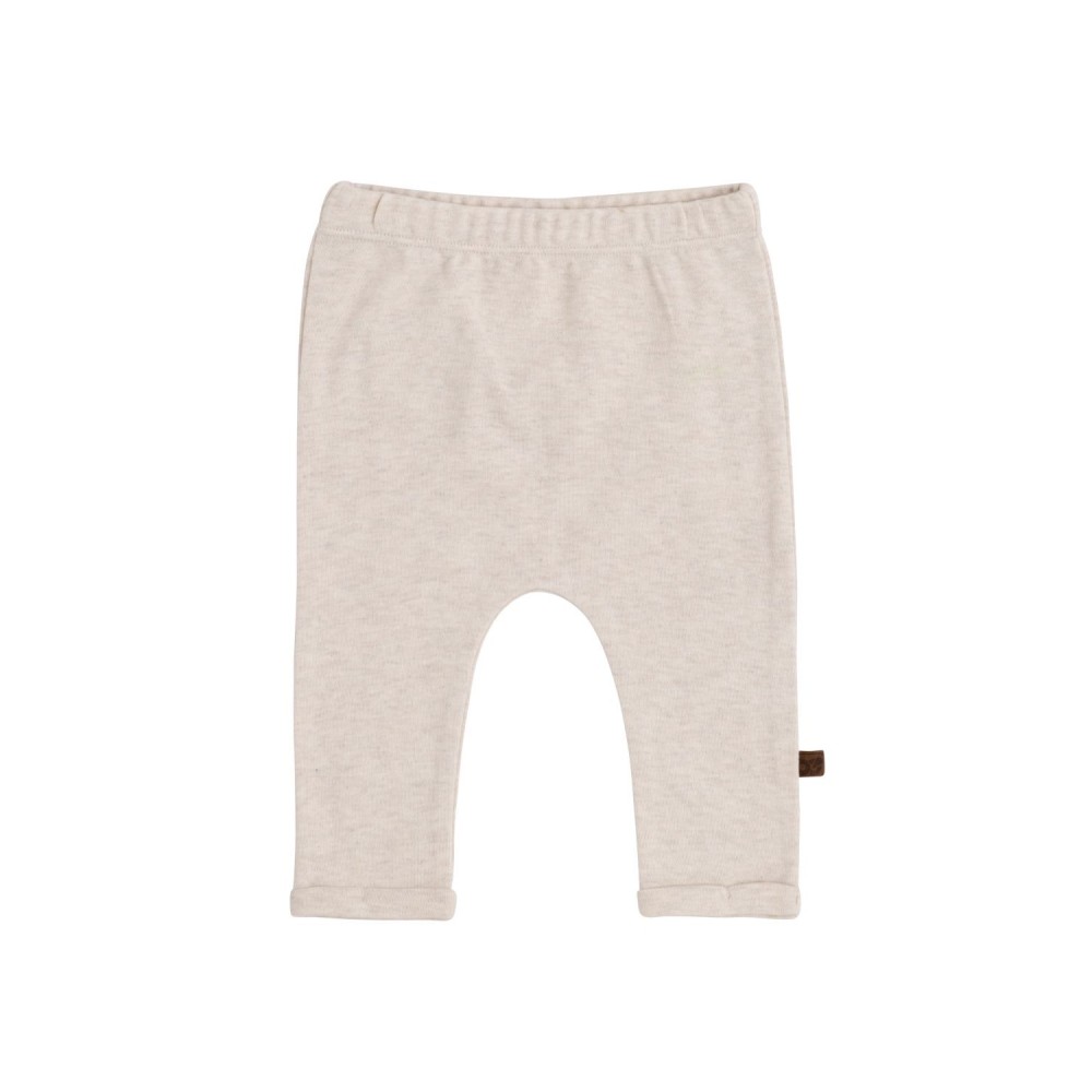 Hose Melange, warm linen