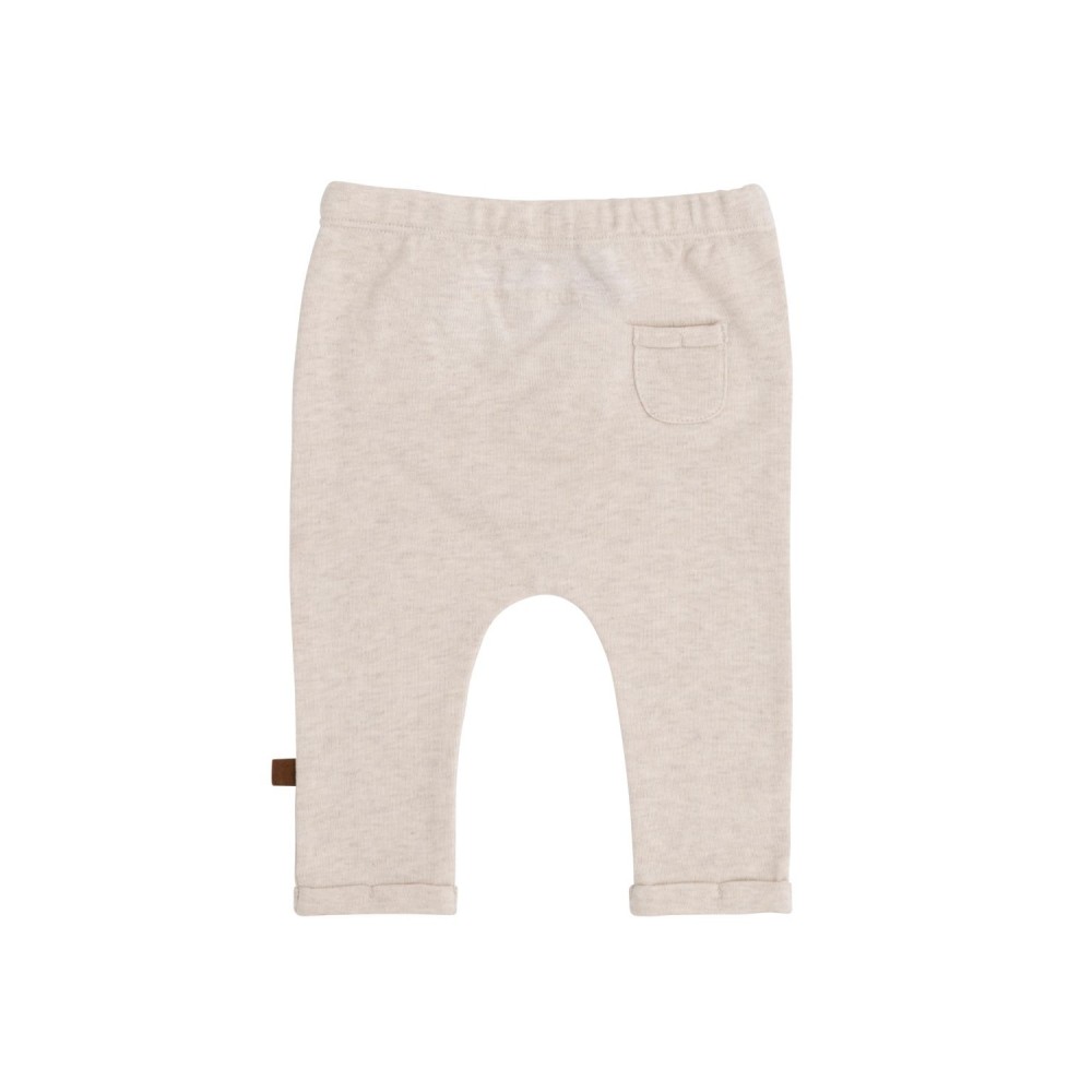 Hose Melange, warm linen