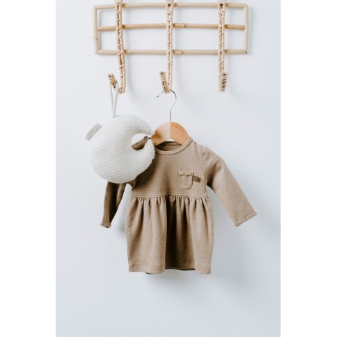 Babys only Jersey Kleid Melange, clay