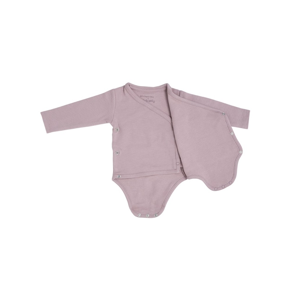 Babys Only langarm Body Pure, alt rosa