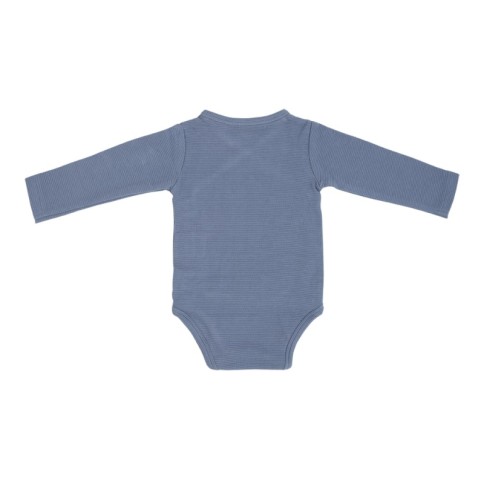 Babys Only langarm Body Pure, vintage blue