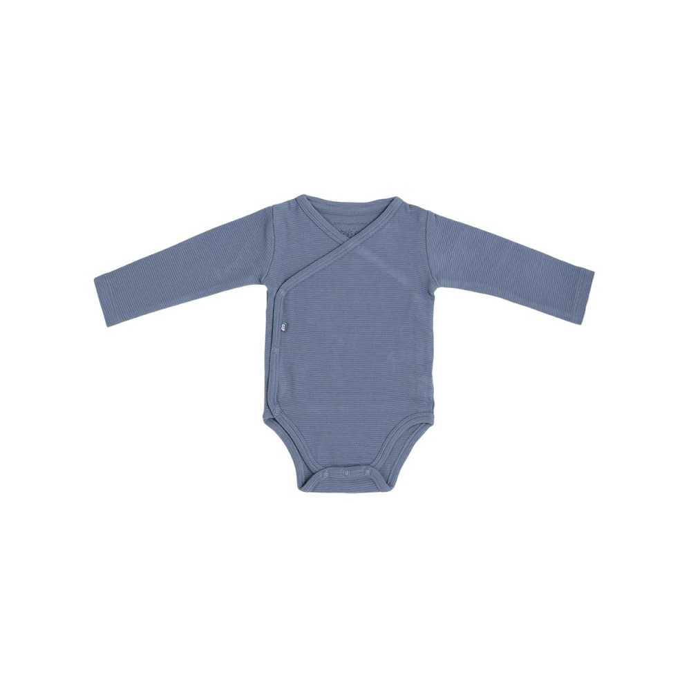 Babys Only langarm Body Pure, vintage blue