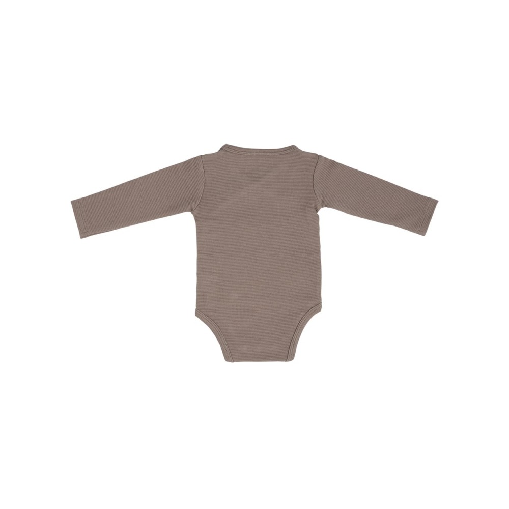 Babys Only langarm Body Pure, mokka