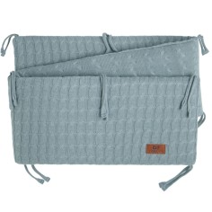 Bett/ Laufgitter Nestchen Cable, stonegreen