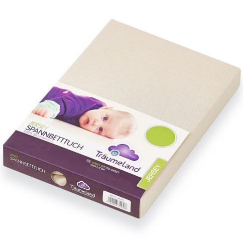 Fixleintuch Jersey, Beige