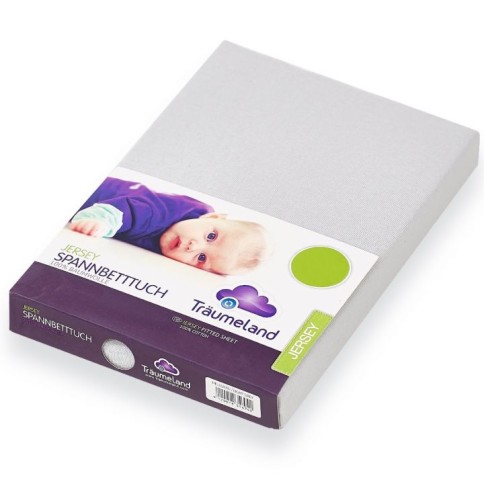 Jersey de tissu fixe, gris clair