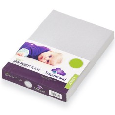 Jersey de tissu fixe, gris clair