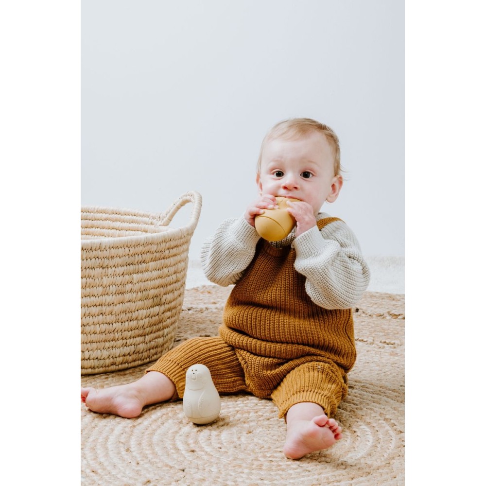 Babys Only Spritzfigur Pinguin, 2er Pack, stone red/ alt rosa